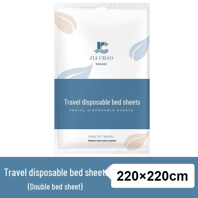 Disposable Non-Woven Four-Piece Bedding Set for Travel and Hotel Use