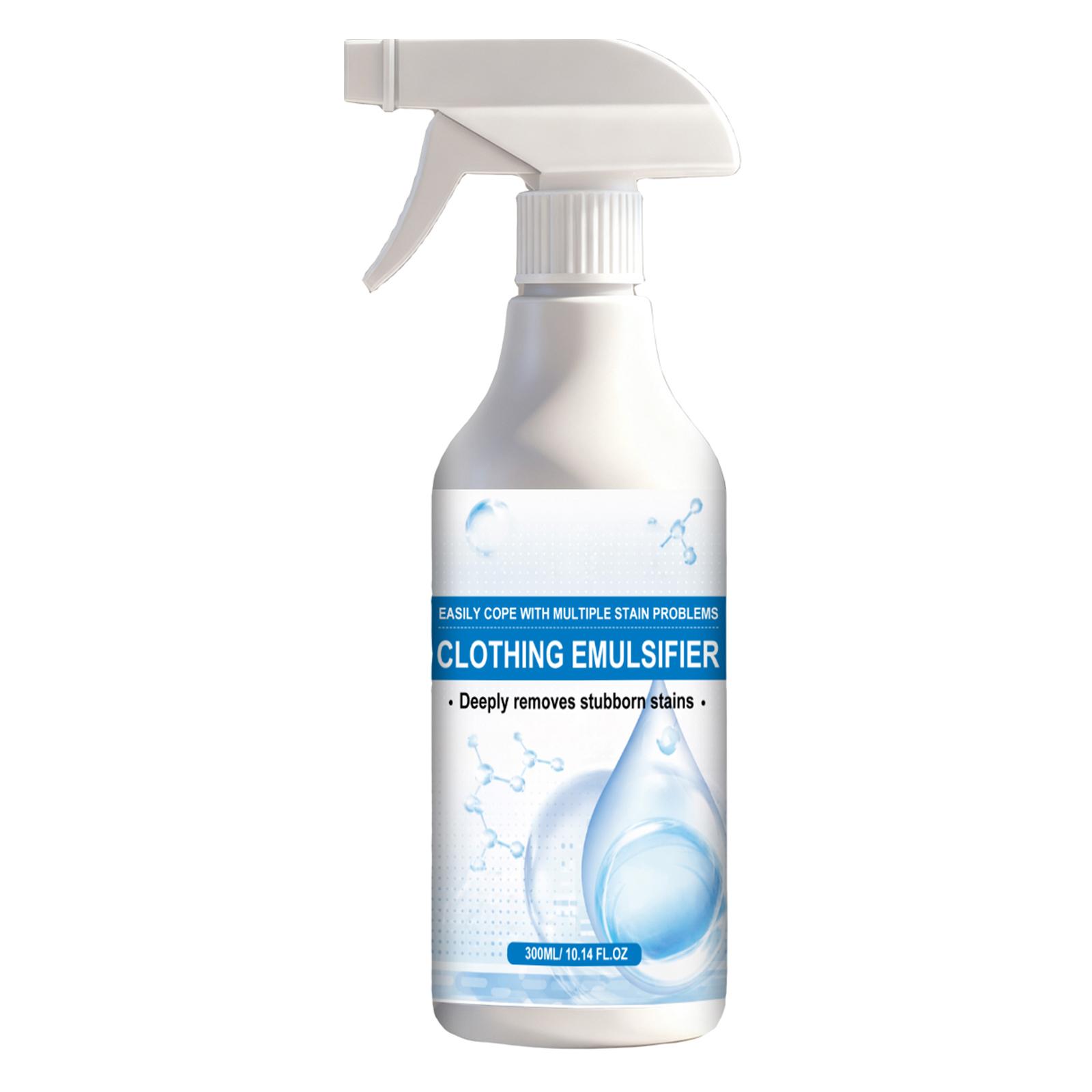 

300ML Clothing Emulsifier Stain Remover Clothes Cleaner Laundry Detergent Deep Stain Remover Laundry Clothes Cleaner for Laundry 300ML