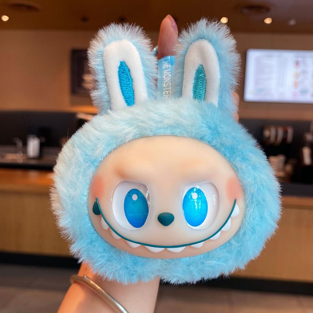 Cute Cute Vinyl Face Rabub Pendant Plush Toy Doll Cartoon Bag Pendant Keychain Doll