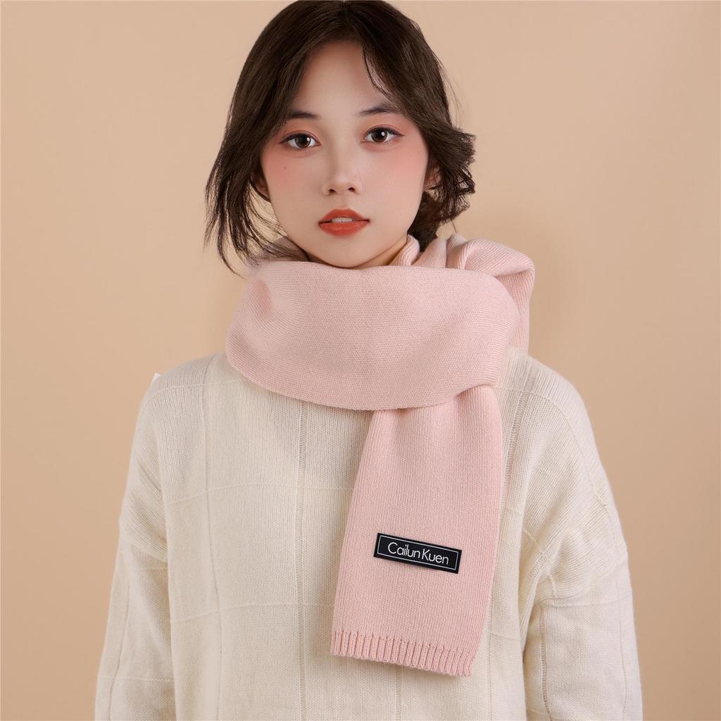 2025 Damen Schal aus Wolle im koreanischen Stil: Warmer, vielseitiger Winter-Nackenwärmer und Geburtstagsgeschenk