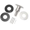 22mm Thru Hull Exhaust Skin Fitting Socket 316 Stainless Steel Tube Pipe Socket for Yachts Ship Diesel Heater Vents