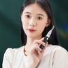 2 in 1 Beauty Tool Convenient Ladies' Electric Eyebrow Shaping Tool Heating Eyelash Curler Delicate Face Hair Trimmer