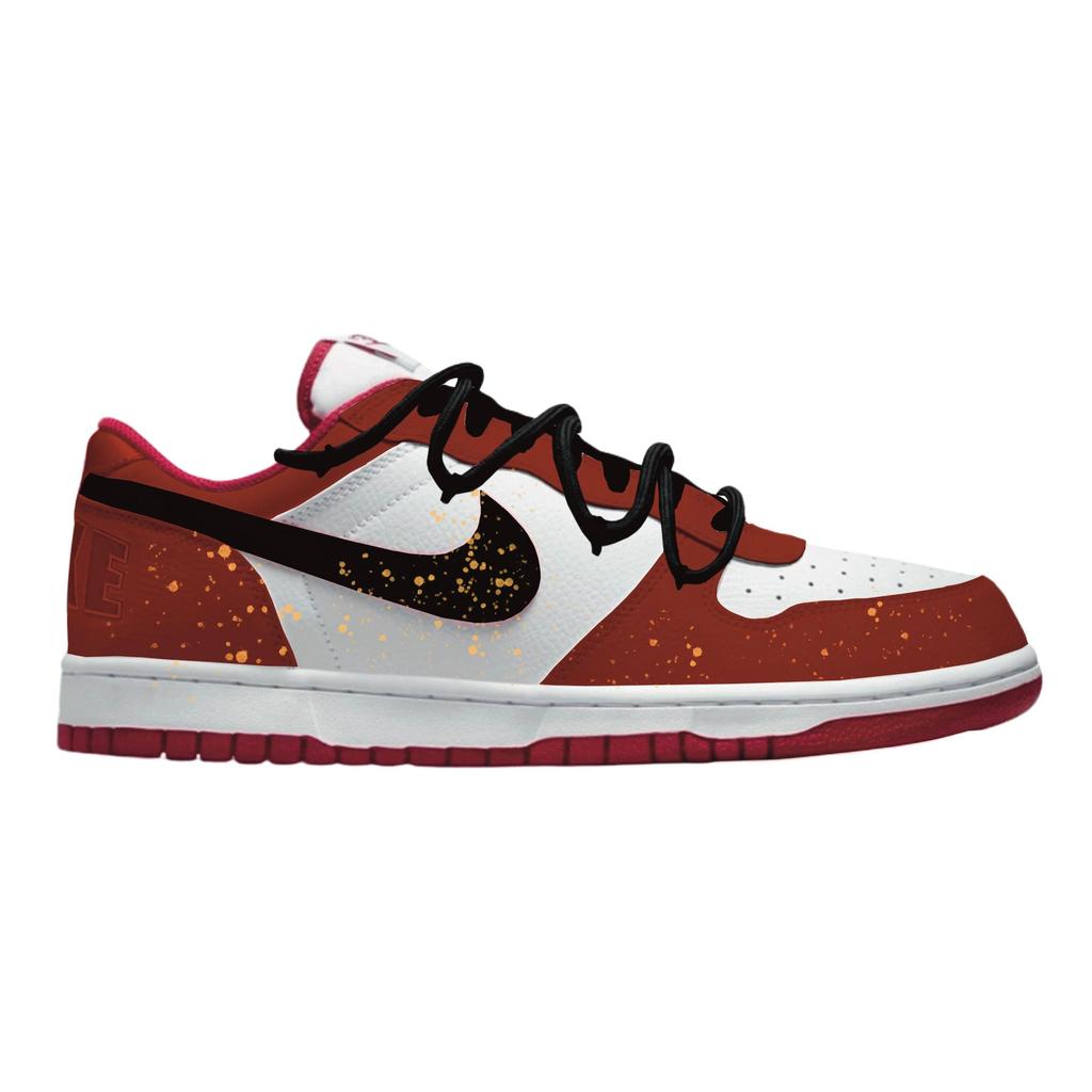 Nike Big Golden Horse Welcomes The New Abrasion Resistant Breathable Abrasion Resistant Breathable Low Top 355152-150(Team1744-)