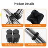 Portable Folding Stool Lightweight Stainless Steel Beach Stool Outdoor Fishing Chairs for Travel Camping Picnic BBQ