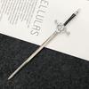New Antique Metal Sword Hairpin Women's Fashion Chinese Simple and Creative Pan Hairpin Jewelry Temperament Headwear Accessories