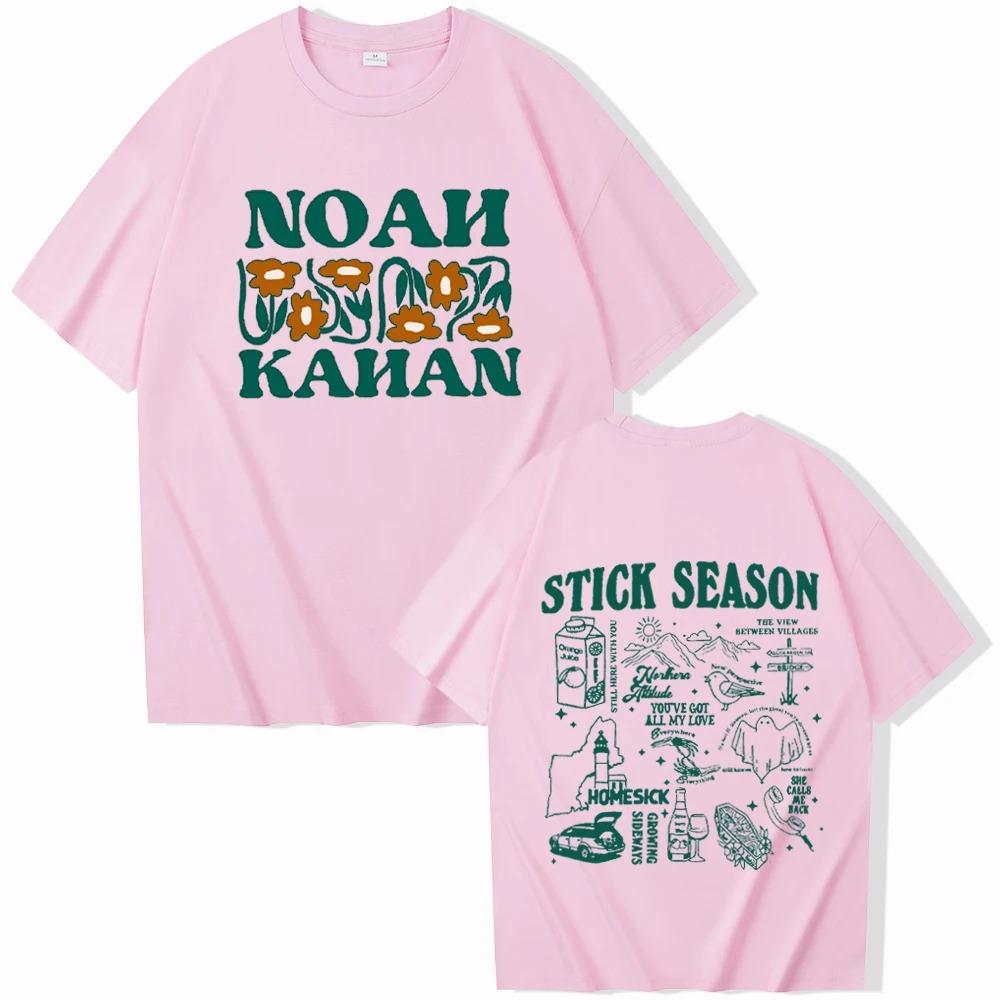 Noah Kahan Shirt Stick Season Tour Tee Noah Kahan Music Shirt Stick Season Album Shirt Fan Gifts O-Neck Short Sleeve Shirts
