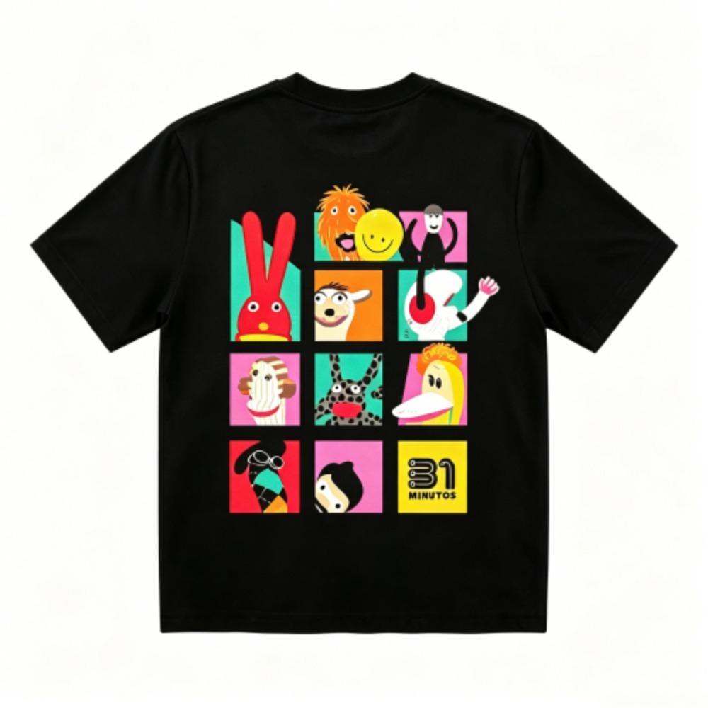 Funny Cartoon Animal Rabbit Print Men s T-Shirts Summer Fashion Street Outdoor Casual T-shirt Tops for Men s and Women s Tees Top XXS