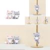Adorable Plush Fox Keychain Charming Cartoon Doll With Soft Pp Cotton For Kids