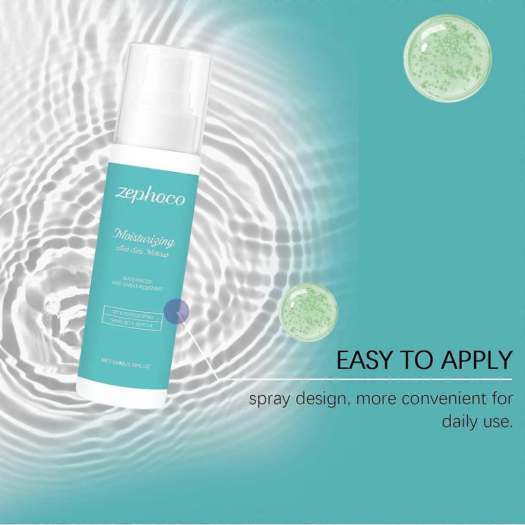 Zephoco Moisturizing Setting Spray - Natural Lightweight Oil-Control Matte Moisturizing Refreshing Long-Lasting Setting Spray