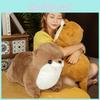 Otter Adorable Lying Plush Toy Soothing Cuddly Companion Children Gift Birthday
