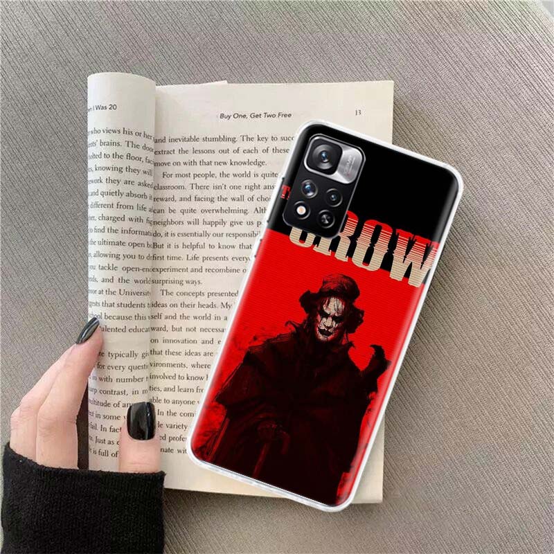 Film THE C-CROW Handyhülle Für Redmi Note 13 12 Pro Plus 14 15 Pro 5G 11 11T 11E 11S 10 Pro 10S 9 9S Hülle Handy Klar TPU Capa