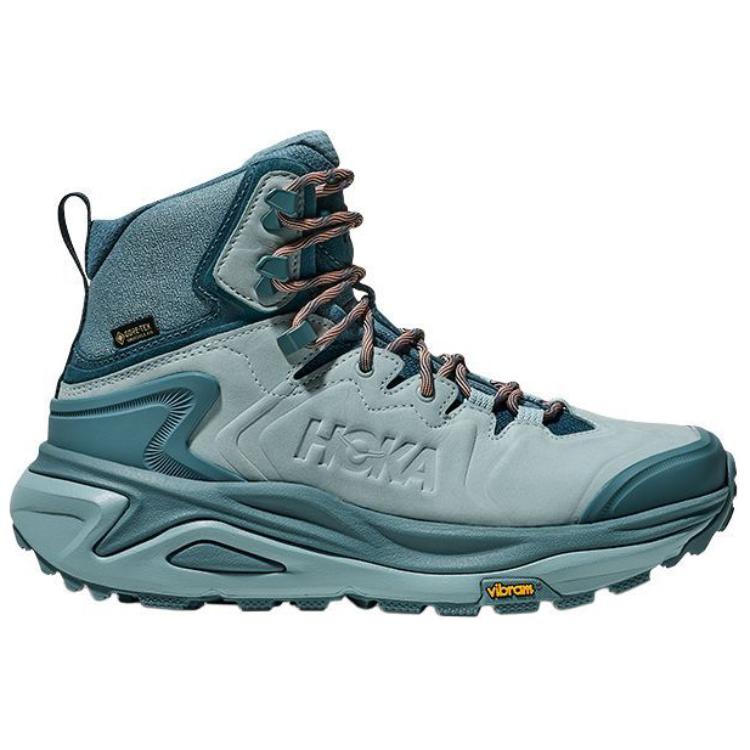 Hoka One One Kaha 3 Gtx Comfortable Durable Non-Slip Wear-Resistant Mid-Top Hiking Shoes Women Hiking Shoes Blue 1162531-MRZ