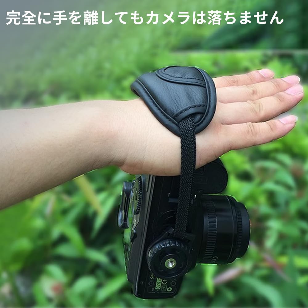 Hand strap for Canon digital SLR oval wrist strap for no micro decompression wrist safe and convenient for compatible with EOS 200D 5D Mark 1D X Mark