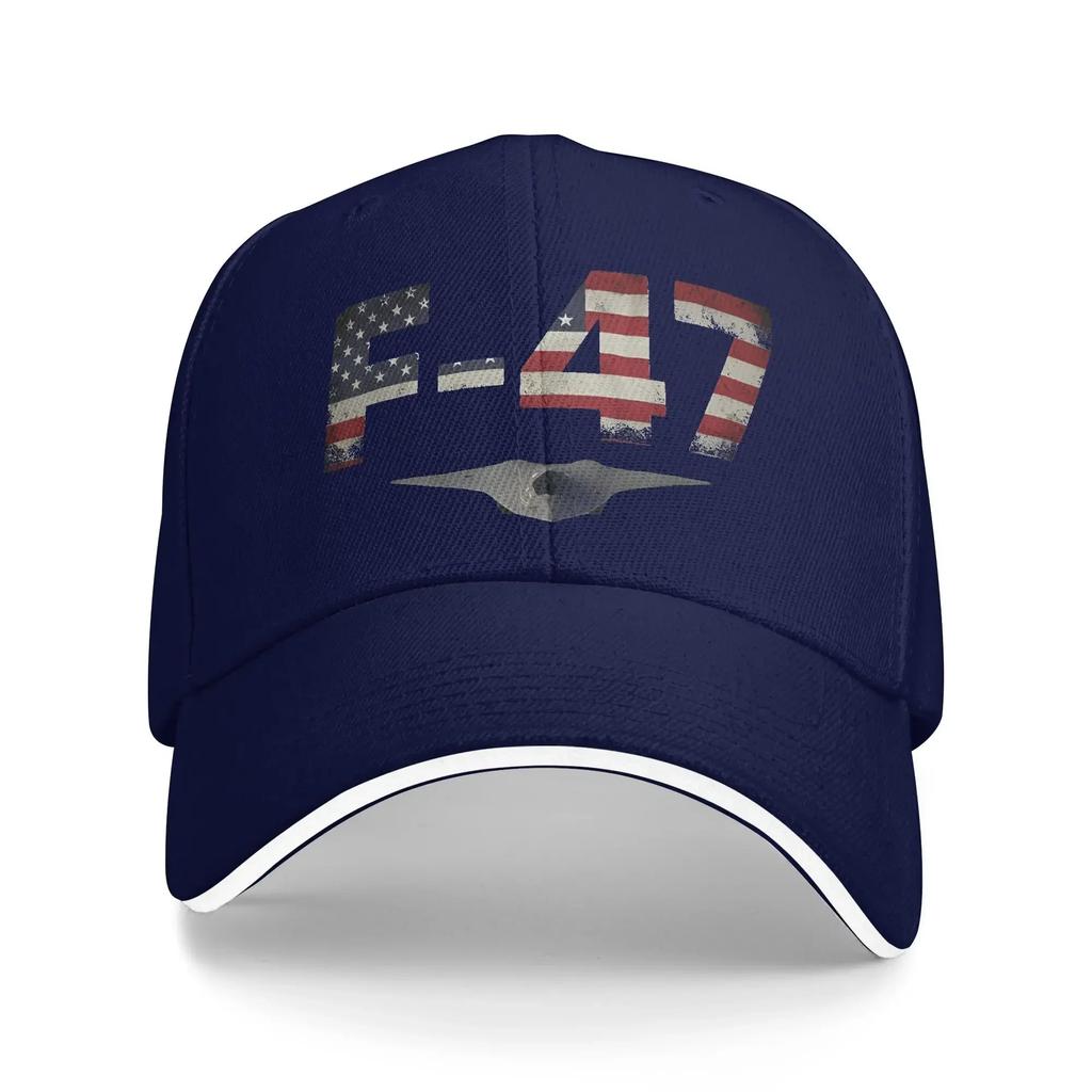 Men Women F47 Fighter Jet F-47 Jet Fighter Aircraft  Hat Stylish Baseball Cap  Snapback Hat Golf Headewear Gift