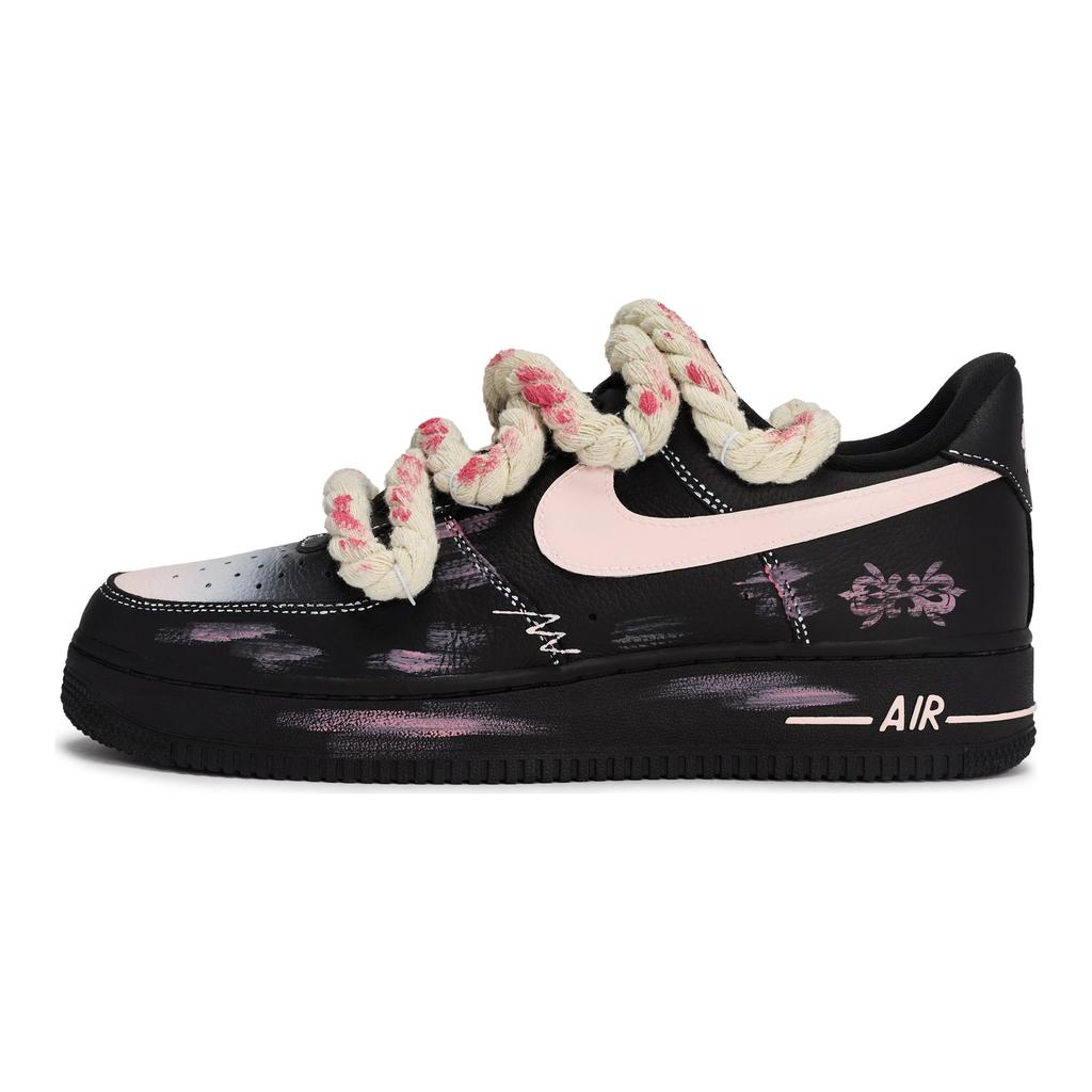 Nike 811 Manufacturing, Deserted Rope Night Pink Cushioning Low Top Skateboard Shoes Unisex Black Pink White HQ2037-006(Team80-)