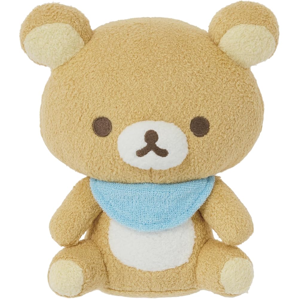 Agatsuma Rilakkuma Baby Washable Plush Toy Soft and Safe for Ages 0 Months and Up
