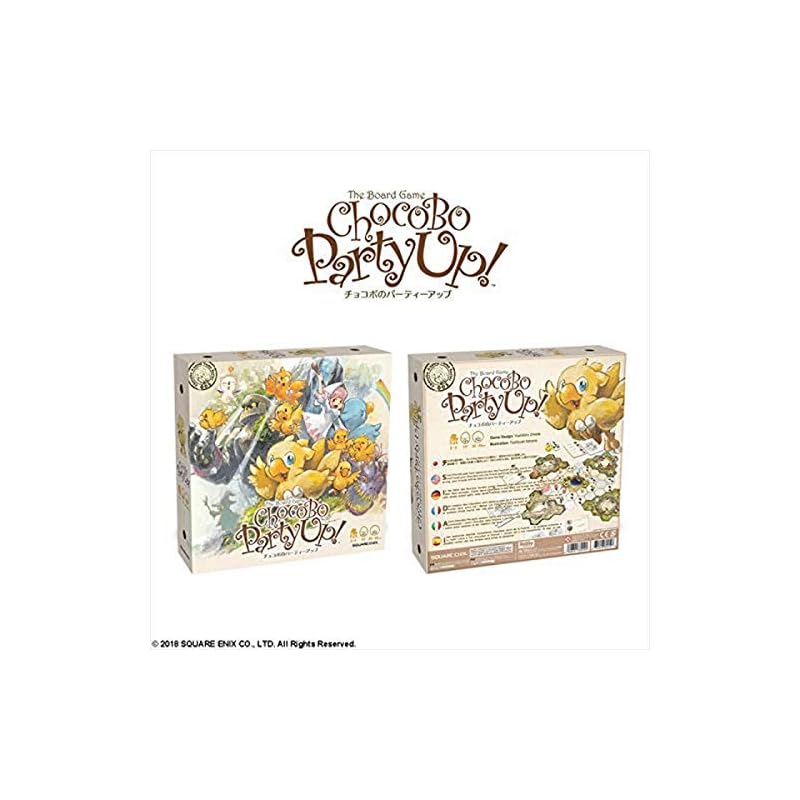 Square Enix Board Game Chocobo's Party Up! 7x30x30cm