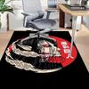 1pc Attack Titan Home Office, Durable Polyester Floor Mat with Easy, Office Decor, Urban Style, Nonslip Backing