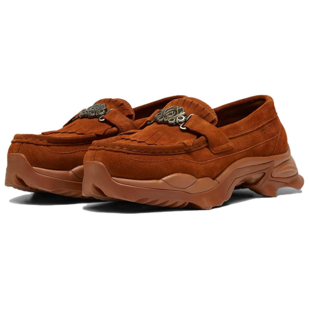 PALOMO X Puma Nitefox Loafers Teak Brown Unisex Sneakers 396816-01