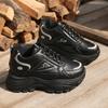 Fashion Womens Shoes Spring 2025 New Women's Platform Sneakers Lady Height Increasing Casual Sports Shoes