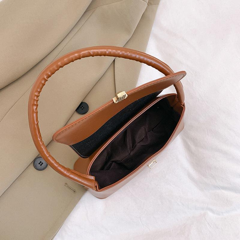 New Women's Bag: Fashi Retro Baguette Underarm Bag, Versatile & Elegant Shoulder/Handba