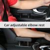 Car Armrest Left Elbow Support Anti-Fatigue Relieve Driver's Arm Fatigue Universal Car Door Armrest Cushion Adjustable Height