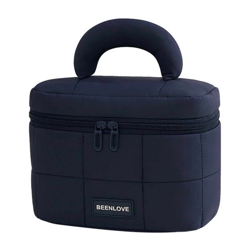 Large Capacity Makeup Bag Travel - Friendly Portable Makeup Organizer Multi - Compartment Multi-functional Cosmetic Bag