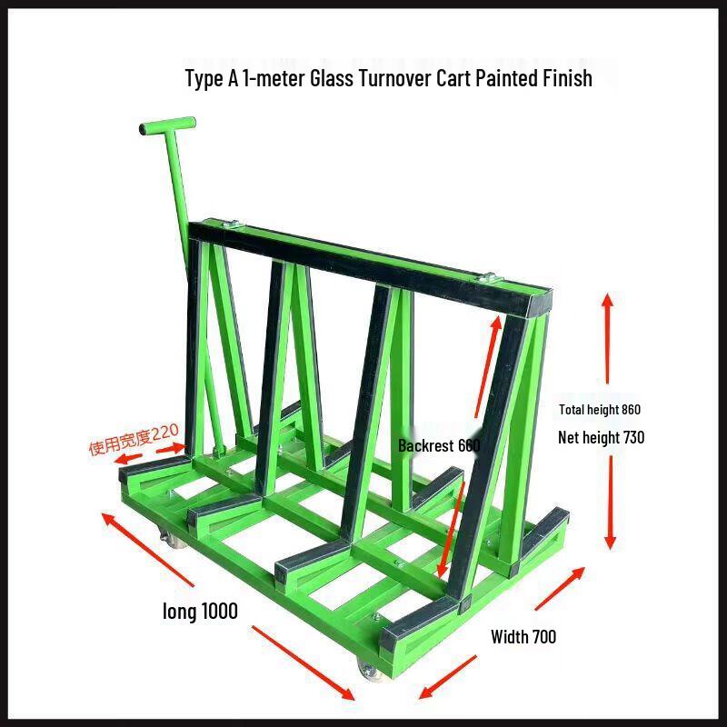 Heavy-Duty Industrial Transport Trolley