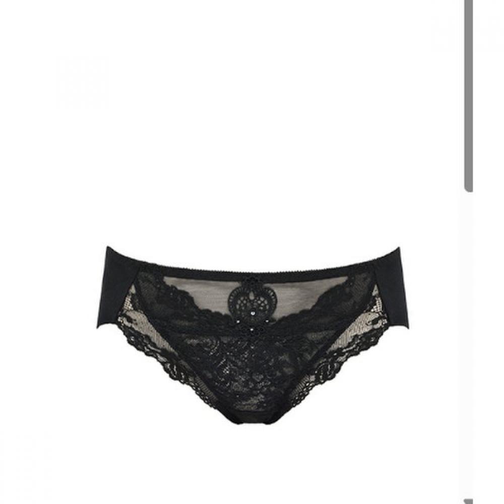 

Venus Paisley Angel Mesh Hem Panty Opt7867h blacks/105