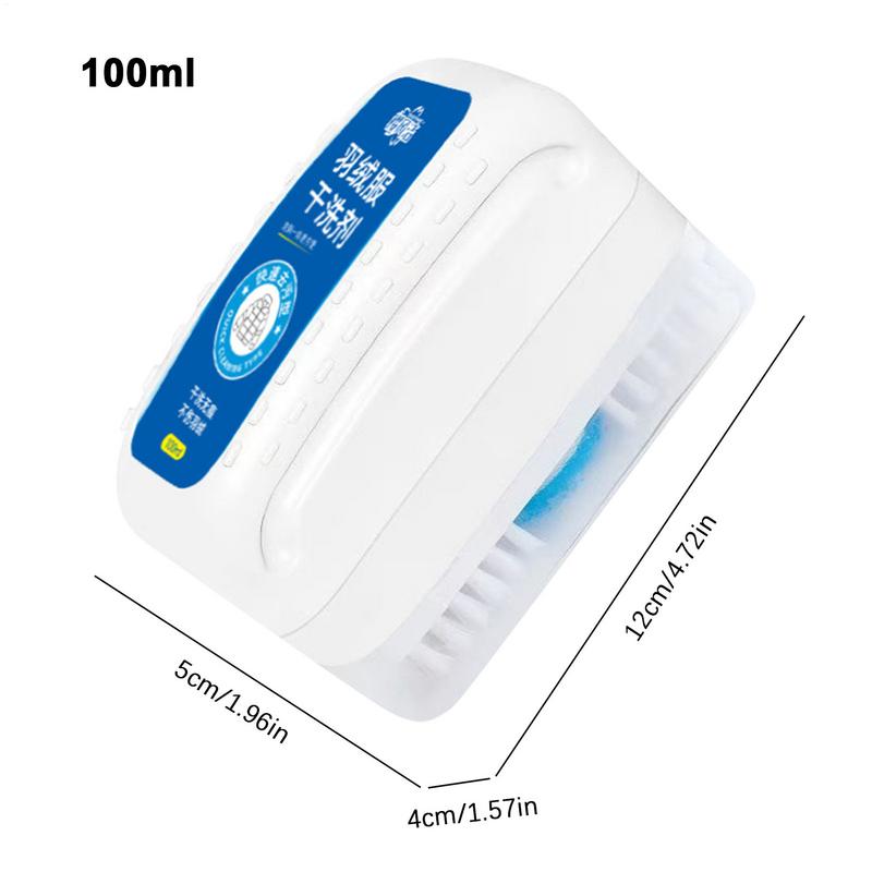 Detergent For Down Jacket Gentle Cleaner For Down Jacket Laundry Stain Remover 100ml Down Jacket Dry Cleaning Cleaner No-wash