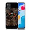 Sacred Eye of Horus Egypt Fresco Phone Case For Xiaomi Redmi Note 15 14 13 12S 12 Pro Plus 11S 11E 11 11T 10S 10 Art Soft Patter