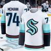 2026 Best-selling Maglia Bianca da Allenamento Hockey su Ghiaccio Mostro Marino da Uomo Traspirante Stampa 3D Manica Lunga Bambini