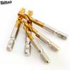 High Hardness 2-10MM Twist Drill Bit Hex Shank Ultra-short Hole Opener Stainless Steel Special Drill Wood Metal