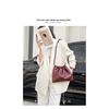 Cross-border trend woven women's bags, garbage bags, one shoulder, underarm bags, portable drawstring, lucky bags, messenger bags, commuter portable.