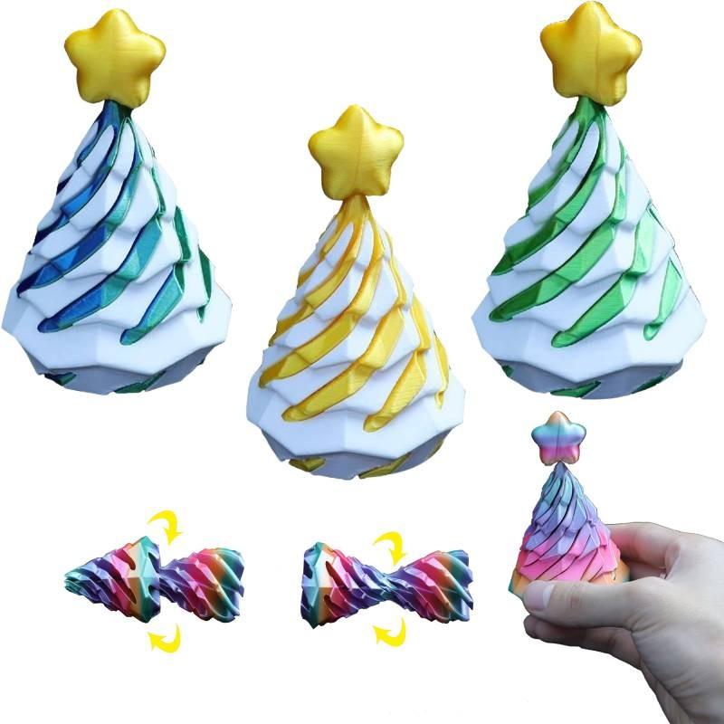 Impossible Christmas Tree 3d Decompression Toy Three Dimensional Toys Education