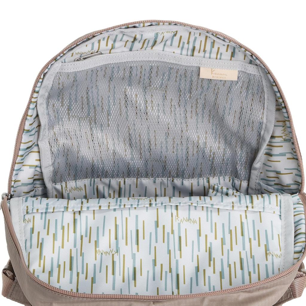 Kanana Project Collection Backpack VYG Reflet A4 Size Storage No. 68345 Lightweight Pocket