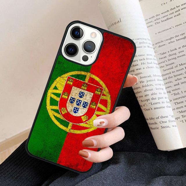 Portugal Flagge Handyhülle Cover Für iPhone 17 Air 16 15 14 plus 11 12 13 pro max Hülle Shell Fundas