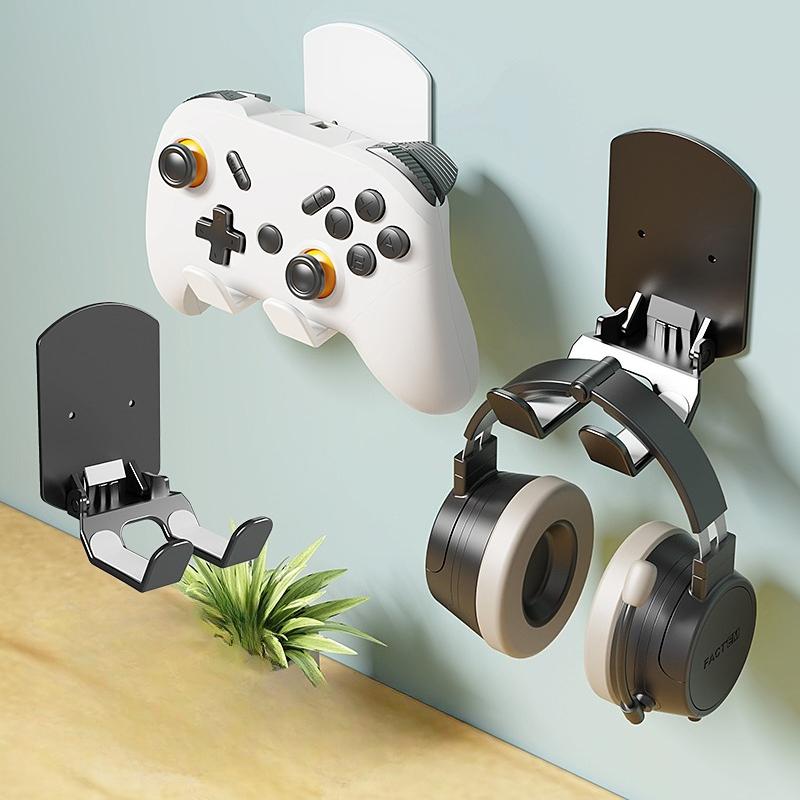 1pc New Game Controller Stand That Can Hold Both Headphones and a Game Controller