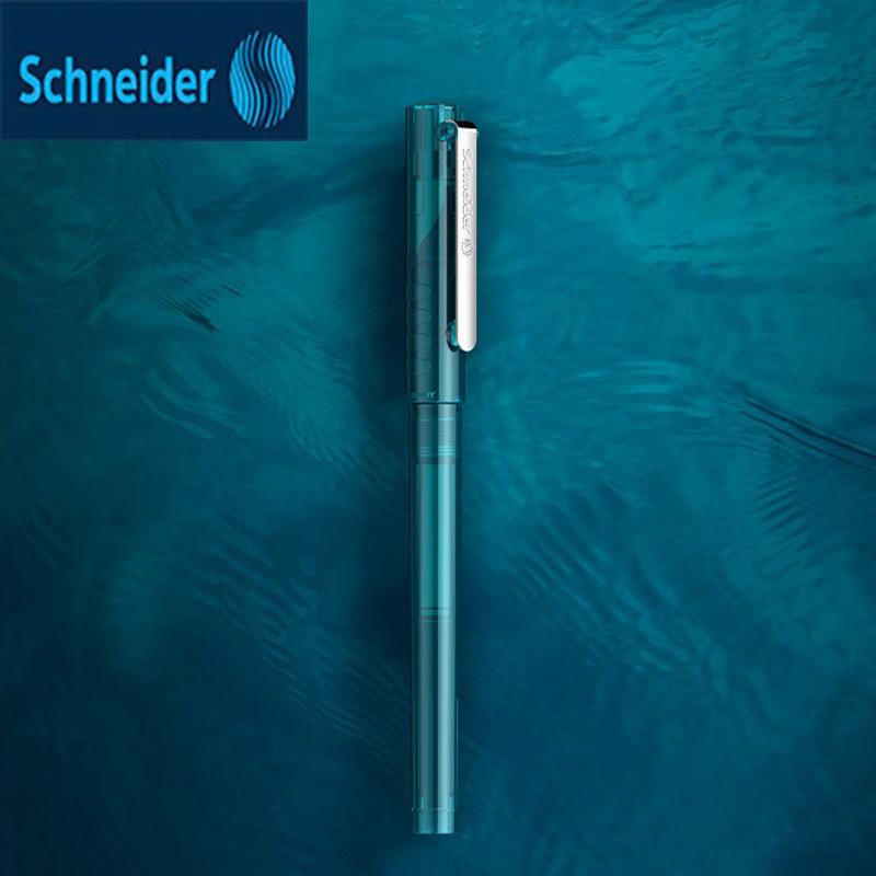 Schneider 0.35mm Iridium Gold Nib Fountain Pen - BK406 Starry Sky Model with Replaceable Ink Cartridge