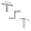 Universals Metal Drum Tuning Key Adjustment Wrench T-shaped Z-shaped Drum Tuner Wrench Drill Bit Drum Replacement Parts