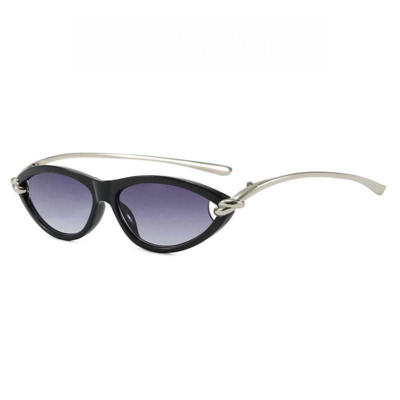 Simple Cat Eye Sunglasses New Style Street Fashion Personality Show off High-End Feelings Sunglasses for Men And Women