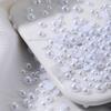 Bag Manicure Pearl Flat Bottom Pure White Abs Semi-Round Half-Sided Pearl Loose Bead Diy Manicure Highlight Half-Sided Imitation Pearl