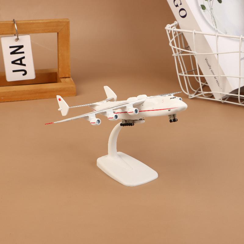 1 Set 1/400 Maßstab Replika Modell Spielzeug 20 cm Diecast Metalllegierung Sowjetisches An-225 Flugzeugmodell für Sammlung Dekoration Kunstwerk