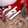 Gancho de meia de Natal Cabide de lareira Clipes de metal Suporte de meia de Natal Rack Fecho de joias Ganchos de suspensão de árvore de festa de Natal