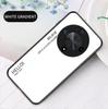 For Honor X9B X 9B Deksel Gradient Aurora Herdet Glass Myk Ramme Bakdeksel Telefondeksel