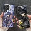 Wuthering Waves Rover Glass Mobile Phone Case for Samsung Galaxy A56 55 54 53 52 51 36 35 34 23 16 15 5G Colorful Cover