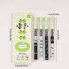 4Pcs Cute Cartoon Straight Liquid Type Ball Pens 0.5mm Black Drawing Neutral Pen Signature Pen Student School Office Supplies