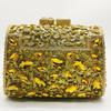 Large Blue Stone Evening Bag Rhinestone Clutch Purse Women Luxury Wedding Purse Bridal Party Formal Crystal Handbags Diamond