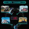 1pc Car Head-up Display with Compass Colorful LED Display Windshield Speed Projector Digital Car HUD Car Electronics Accessories