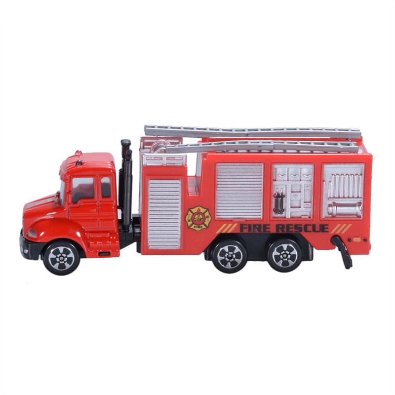 Children Simulation Alloy Car Models Mini Engineering Vehicles Metal Trucks Toys Gifts for Kids
